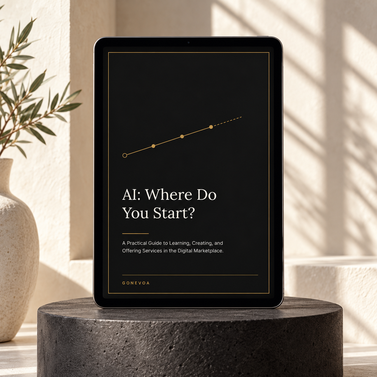 AI: Where Do You Start? — black cover