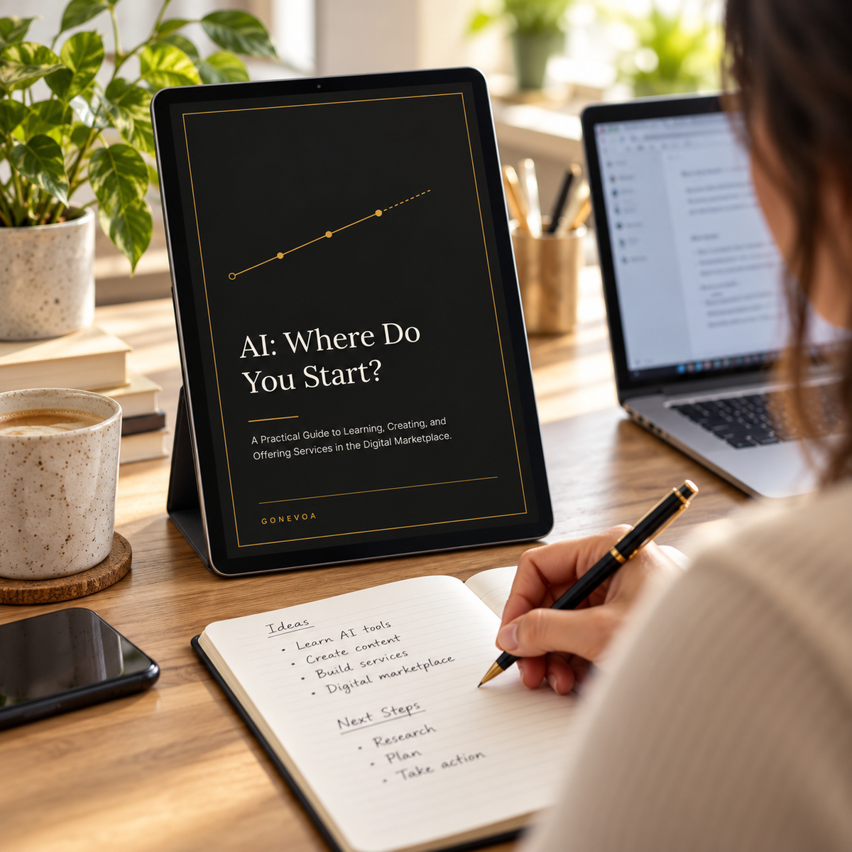 AI: Where Do You Start? — American English e-book by GONEVOA
