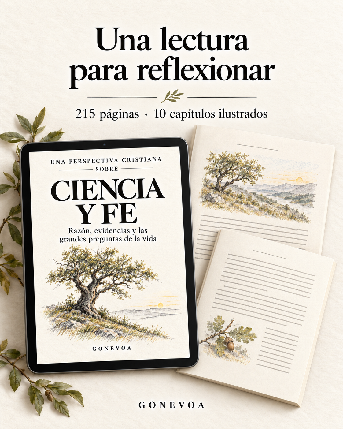 Presentación de la edición en español: 215 páginas y diez capítulos ilustrados, con tableta y representaciones de páginas.