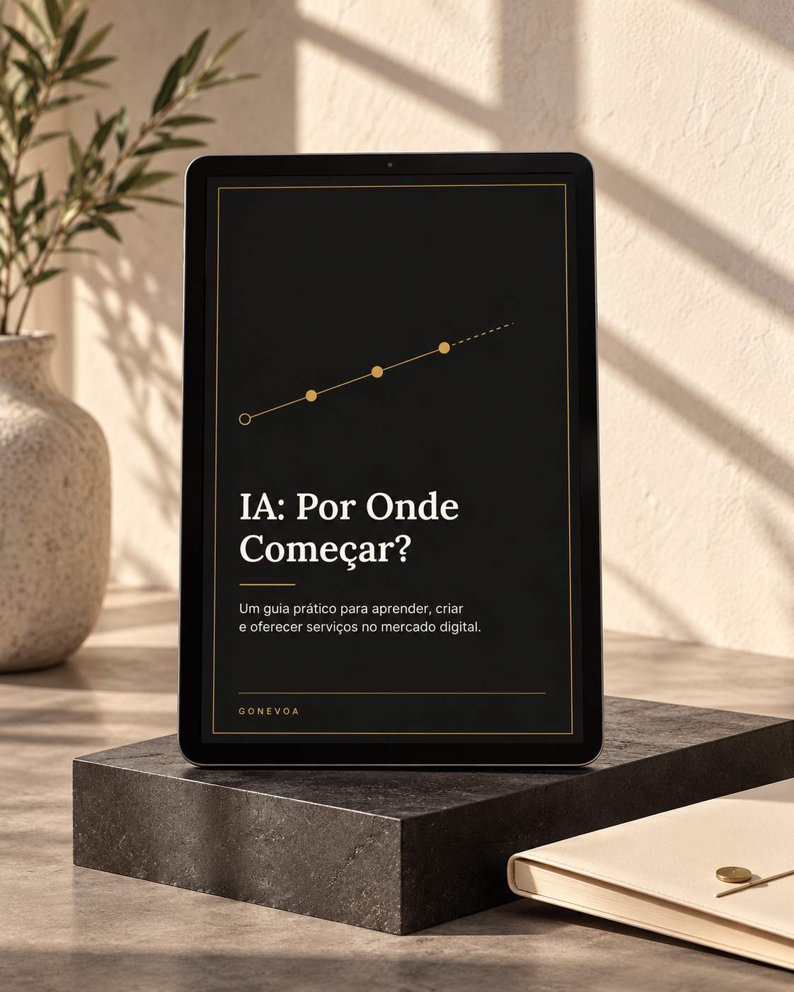 IA: Por Onde Começar? — capa preta original